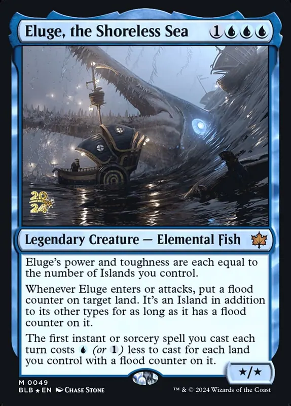 Eluge, the Shoreless Sea [Bloomburrow Promos]