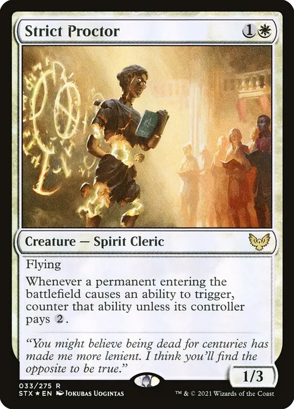 Strict Proctor [Strixhaven: School of Mages]