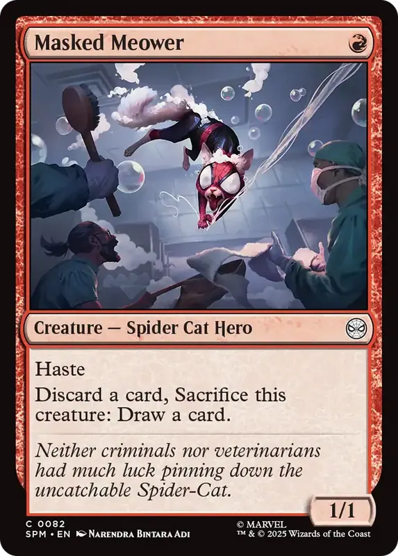 Masked Meower [Marvel's Spider-Man]