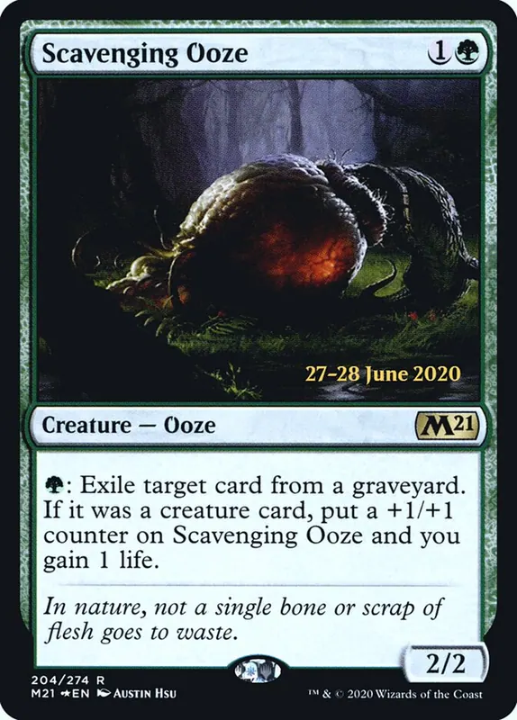 Scavenging Ooze [Core Set 2021 Promos]