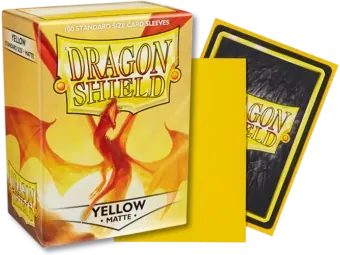 DRAGONSHIELD YELLOW MATTE