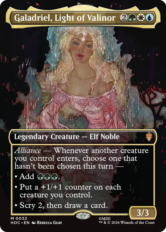 Galadriel, Light of Valinor (Borderless) [The Hobbit: Eternal-Legal]