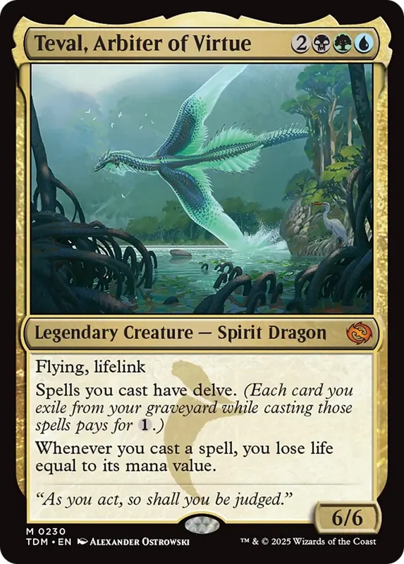 Teval, Arbiter of Virtue - Español [Tarkir: Dragonstorm]