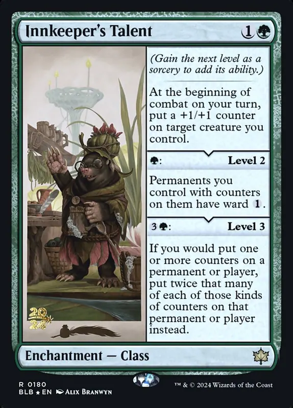 Innkeeper's Talent [Bloomburrow Promos]