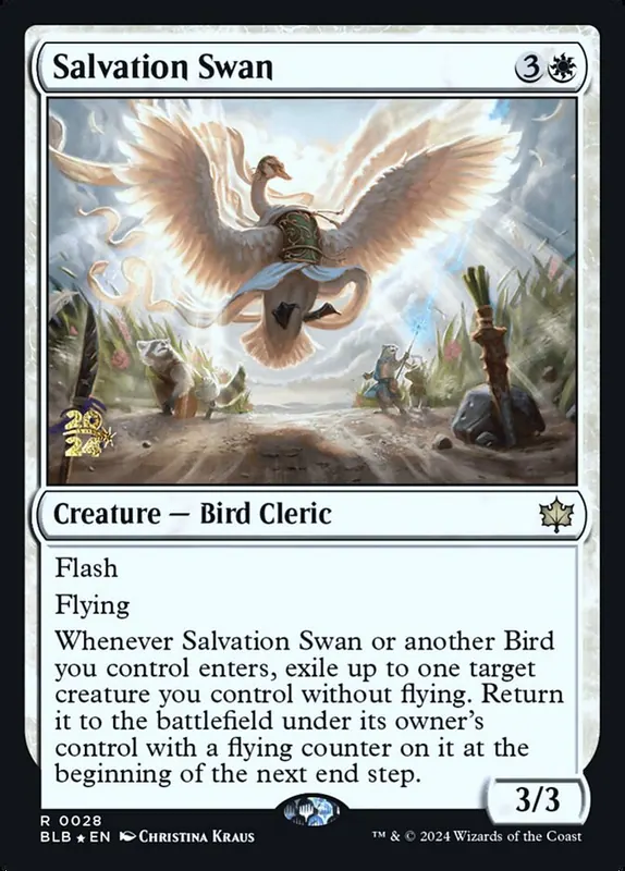 Salvation Swan [Bloomburrow Promos]
