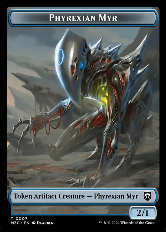 Phyrexian Myr [Modern Horizons 3 Commander Tokens]
