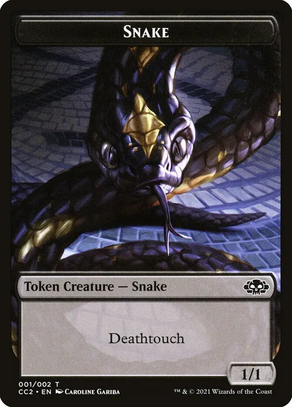 Snake // Zombie [Commander Collection: Black]