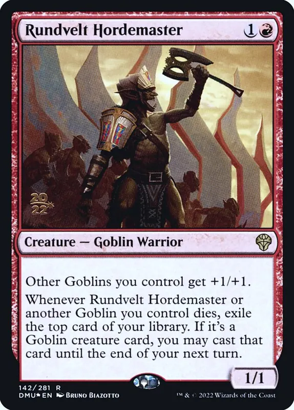 Rundvelt Hordemaster [Dominaria United Promos]