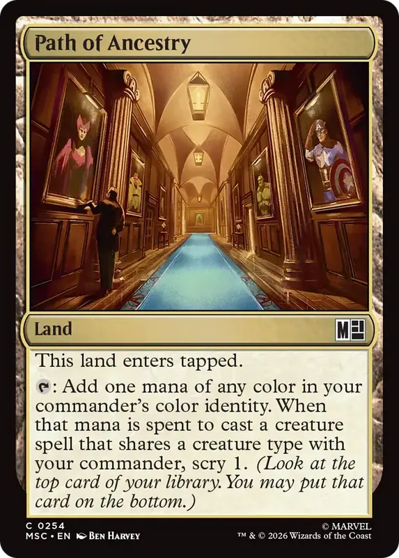 Path of Ancestry [Marvel Super Heroes Commander]