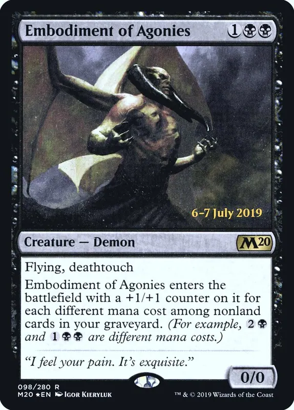 Embodiment of Agonies [Core Set 2020 Promos]