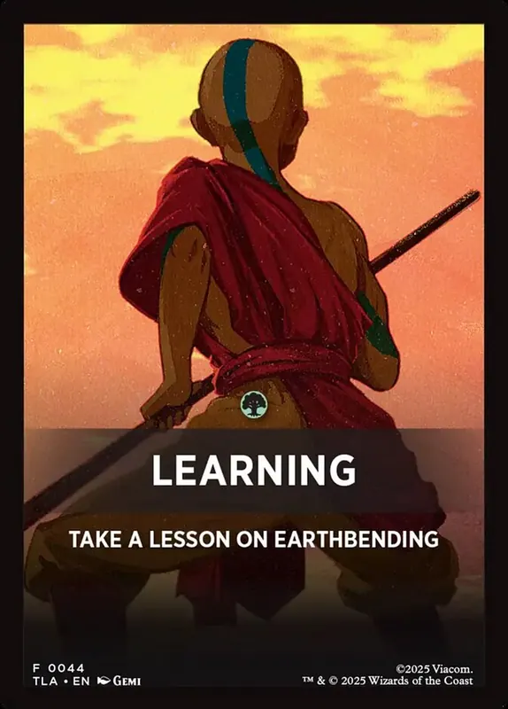 Learning [Avatar: The Last Airbender Jumpstart Front Cards]