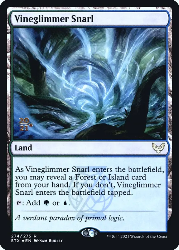 Vineglimmer Snarl [Strixhaven: School of Mages Promos]