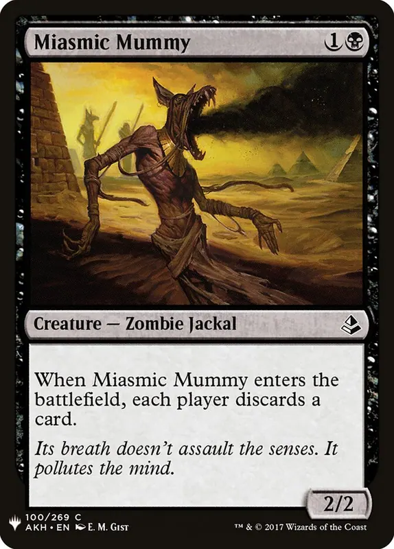 Miasmic Mummy [The List]