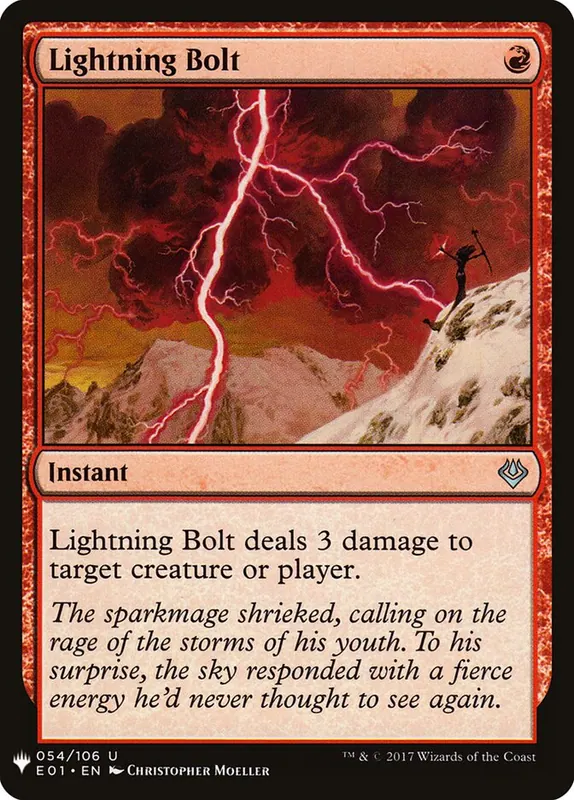 Lightning Bolt [The List]
