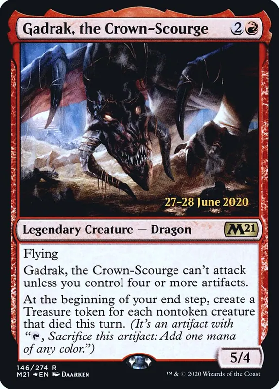 Gadrak, the Crown-Scourge [Core Set 2021 Promos]