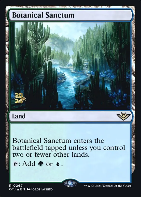 Botanical Sanctum [Outlaws of Thunder Junction Promos]