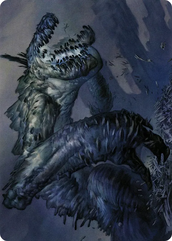 Necrogoyf Art Card [Modern Horizons 2 Art Series]