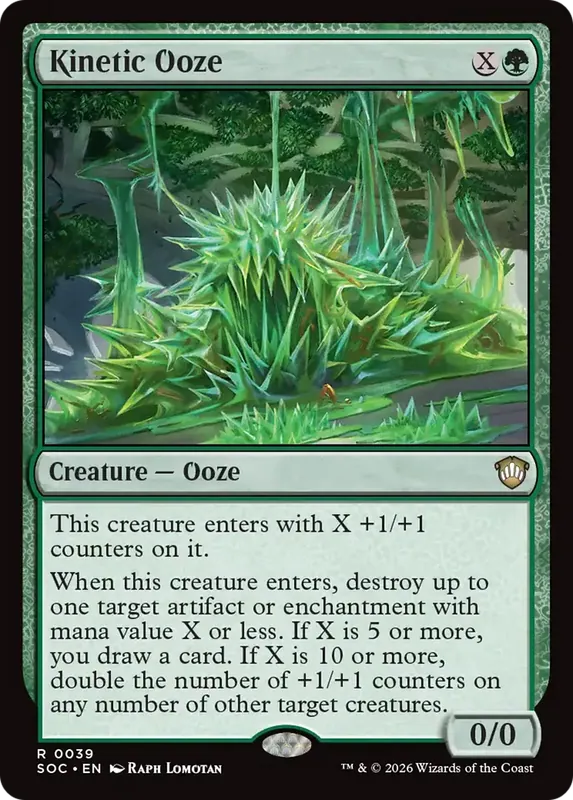 Kinetic Ooze [Secrets of Strixhaven Commander]