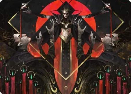 Gift of Fangs Art Card [Innistrad: Crimson Vow Art Series]