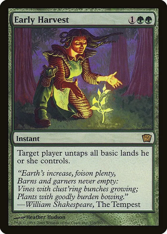 Early Harvest [Ninth Edition]