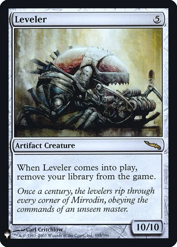 Leveler [The List]