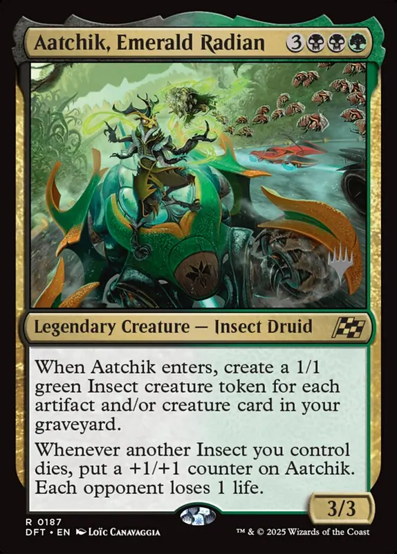 Aatchik, Emerald Radian [Aetherdrift Promos]