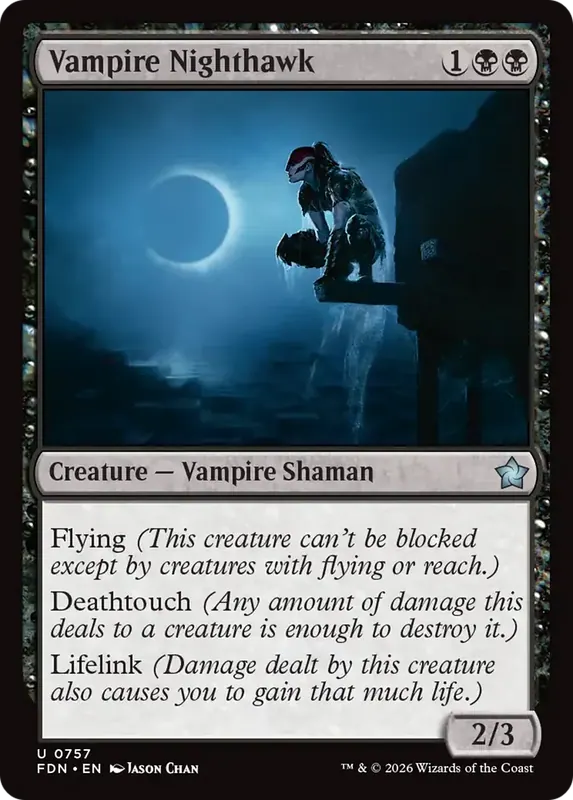 Vampire Nighthawk (0757) [Foundations]