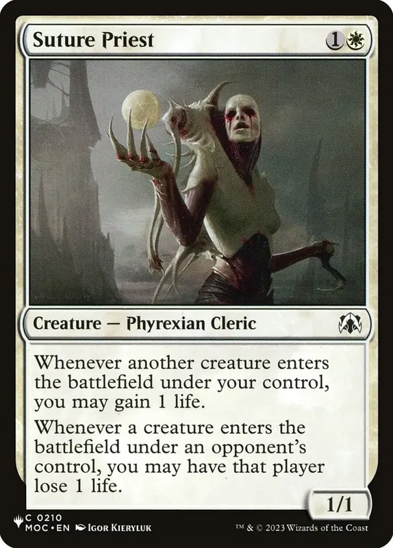 Suture Priest [The List]