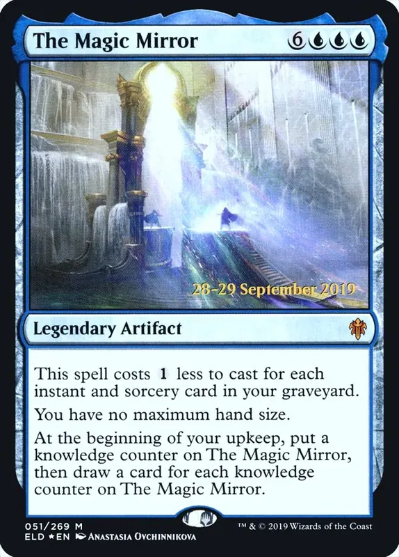 The Magic Mirror [Throne of Eldraine Prerelease Promos] - Español