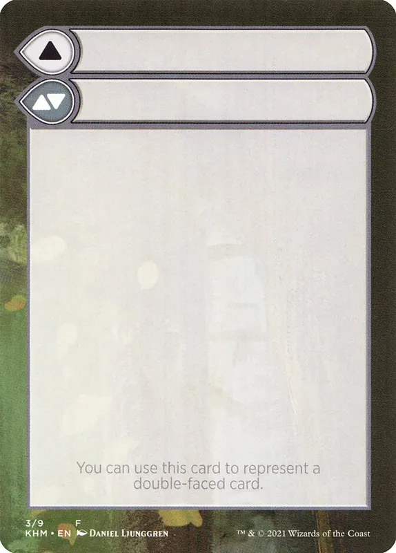 Double-Faced Substitute Card [Kaldheim Substitute Cards]