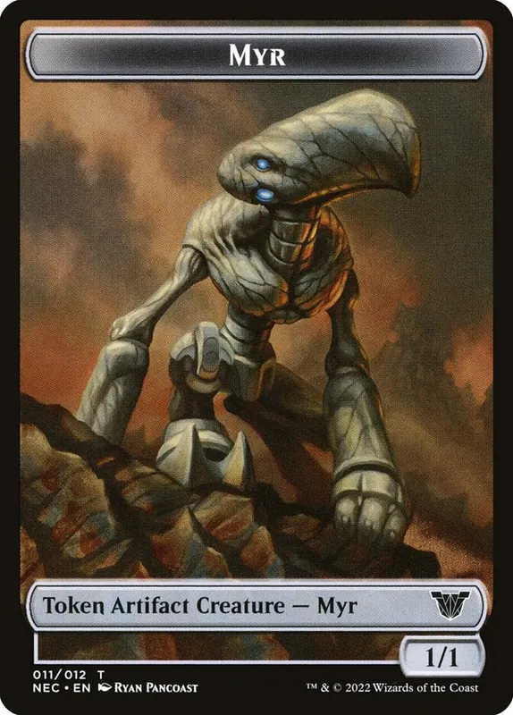Myr [Neon Dynasty Commander Tokens]