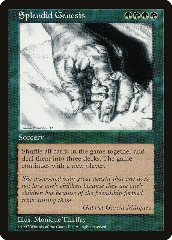 Splendid Genesis [Celebration Cards]