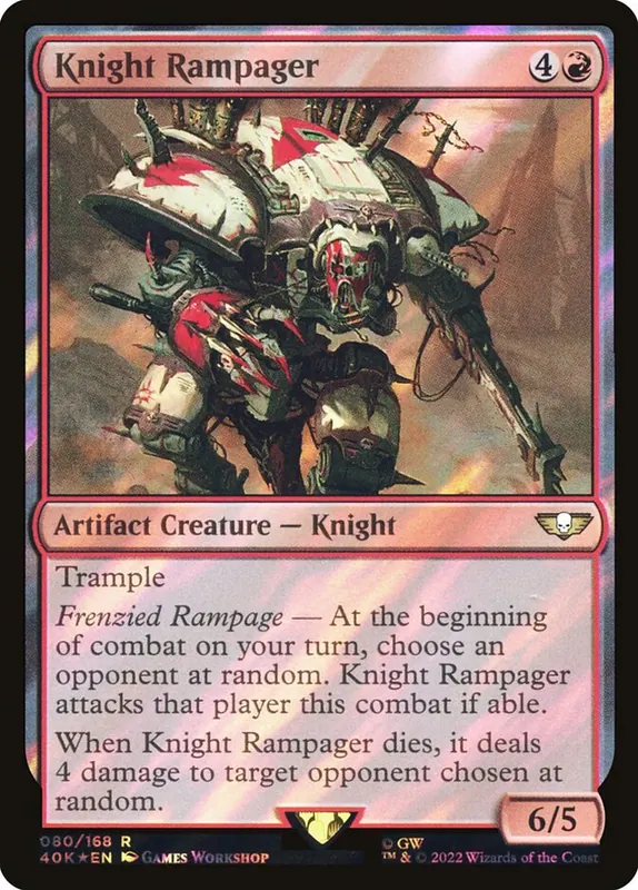 Knight Rampager [Warhammer 40,000 Commander]