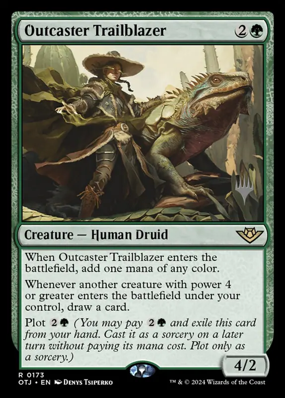 Outcaster Trailblazer [Outlaws of Thunder Junction Promos]