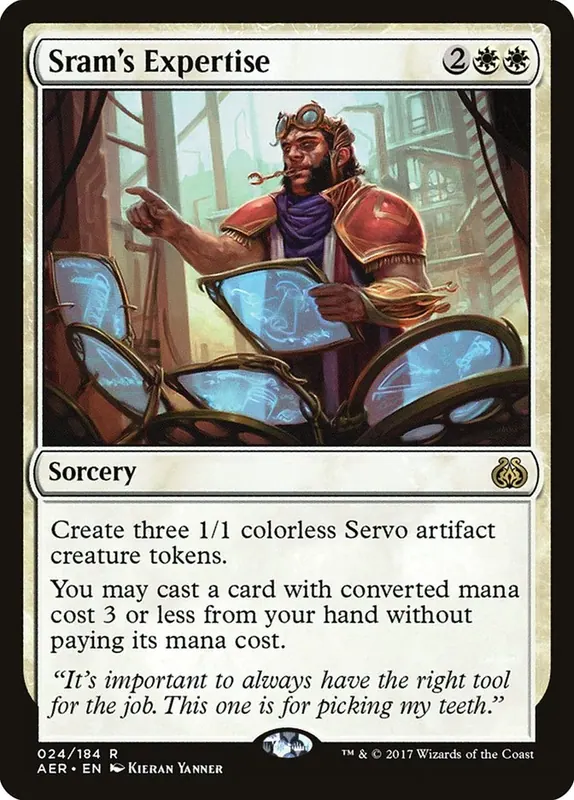 Sram's Expertise - Español [Aether Revolt]
