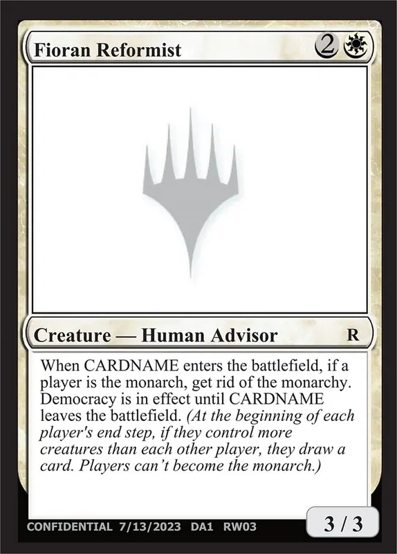 Fioran Reformist [Unknown Event]