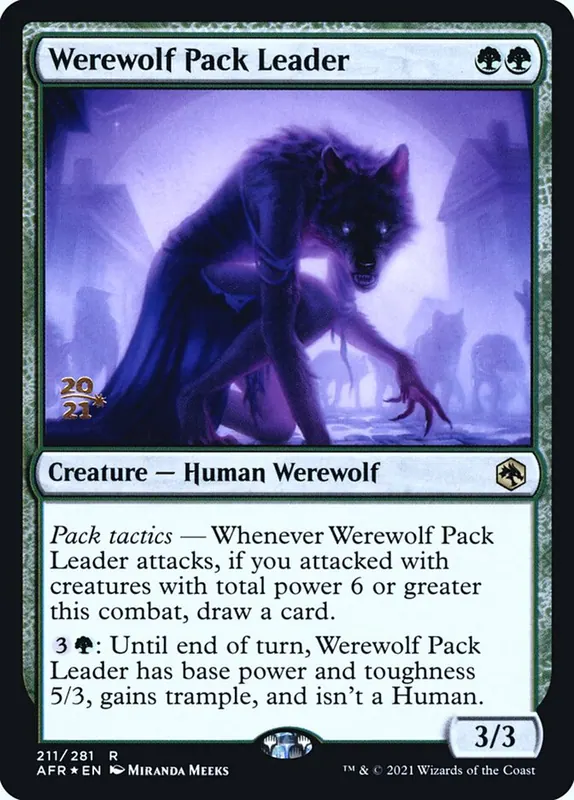 Werewolf Pack Leader [Adventures in the Forgotten Realms Promos]