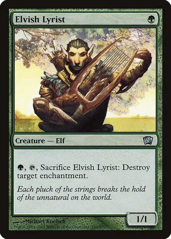 Elvish Lyrist [Eighth Edition]