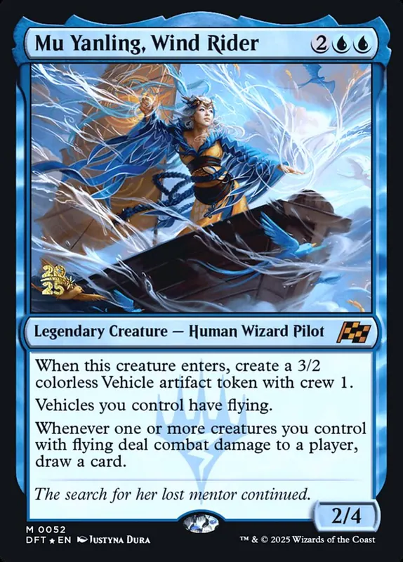 Mu Yanling, Wind Rider [Aetherdrift Promos]