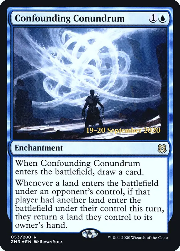 Confounding Conundrum [Zendikar Rising Promos]