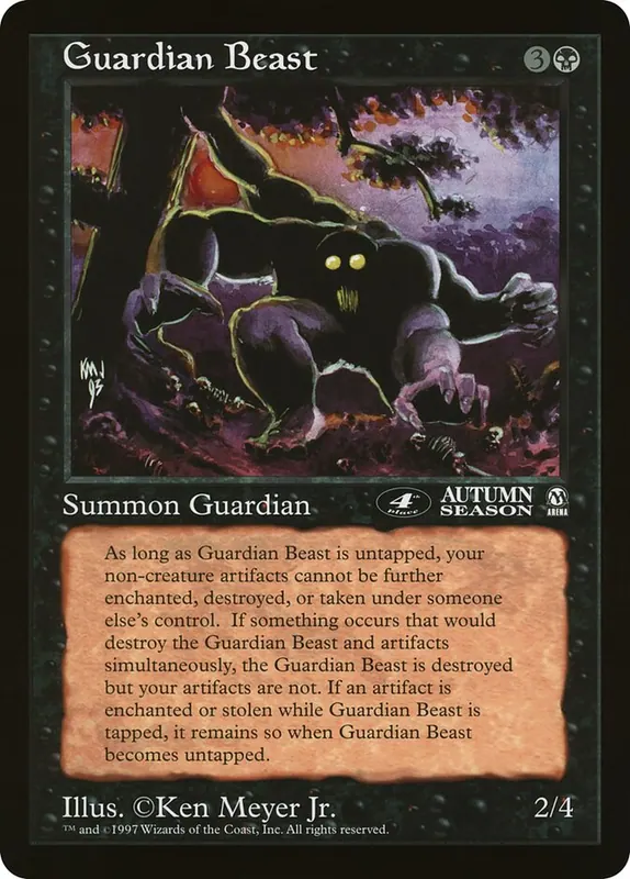 Guardian Beast [Oversized League Prizes]