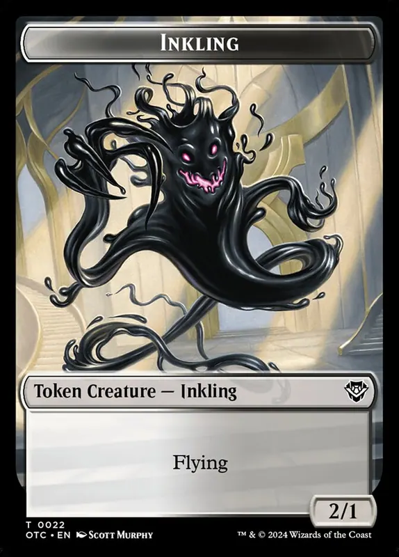Inkling [Outlaws of Thunder Junction Commander Tokens]