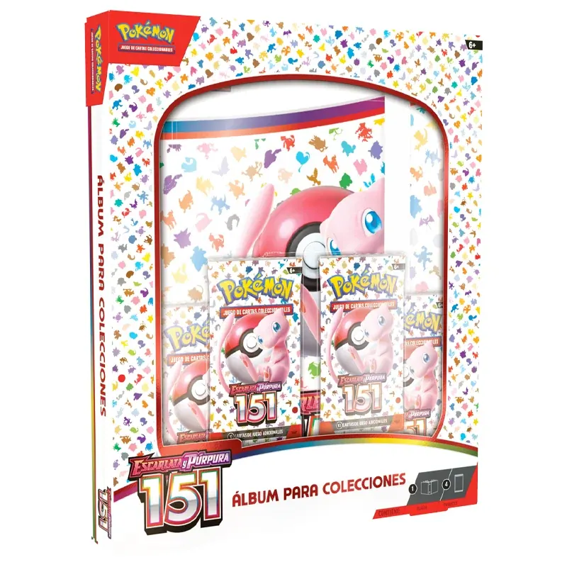 Pokémon Album Para Colecciones – Scarlet & Violet – 151 – Español
