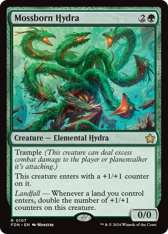 Mossborn Hydra - Español [Foundations]