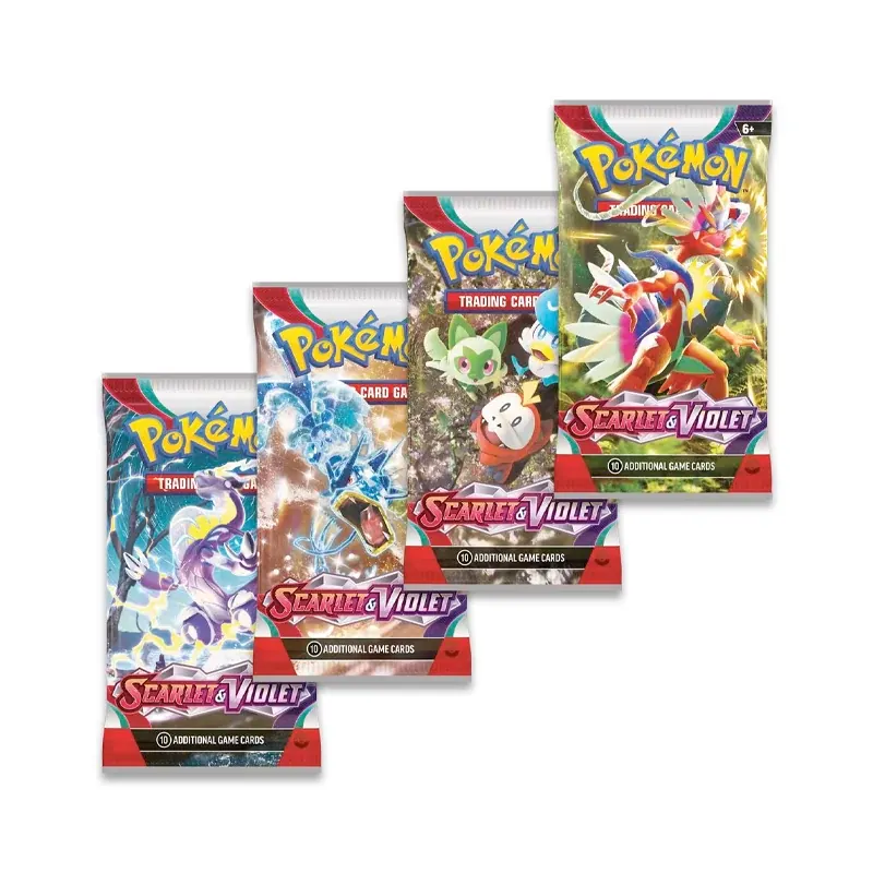 Pokémon - Scarlet & Violet - Sobre De Cartas - Ingles