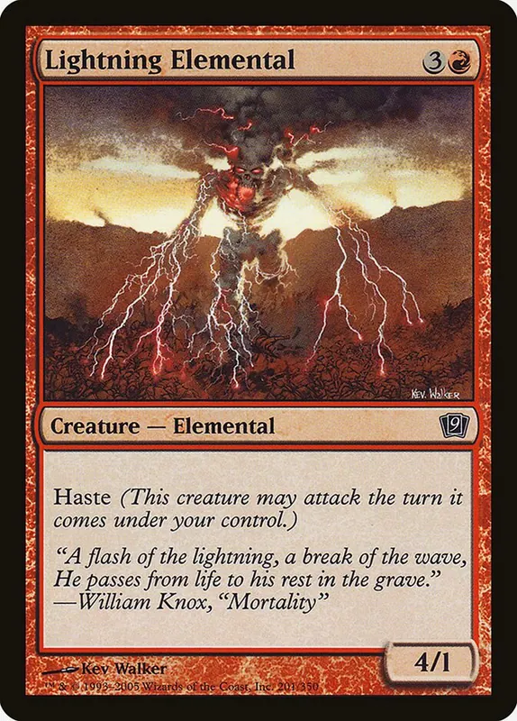 Lightning Elemental [Ninth Edition]