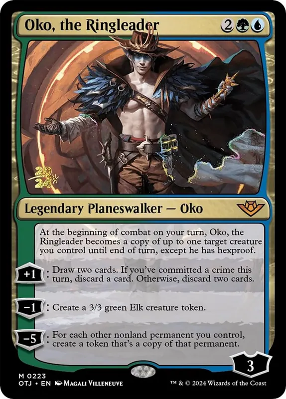 Oko, the Ringleader [Outlaws of Thunder Junction Promos]