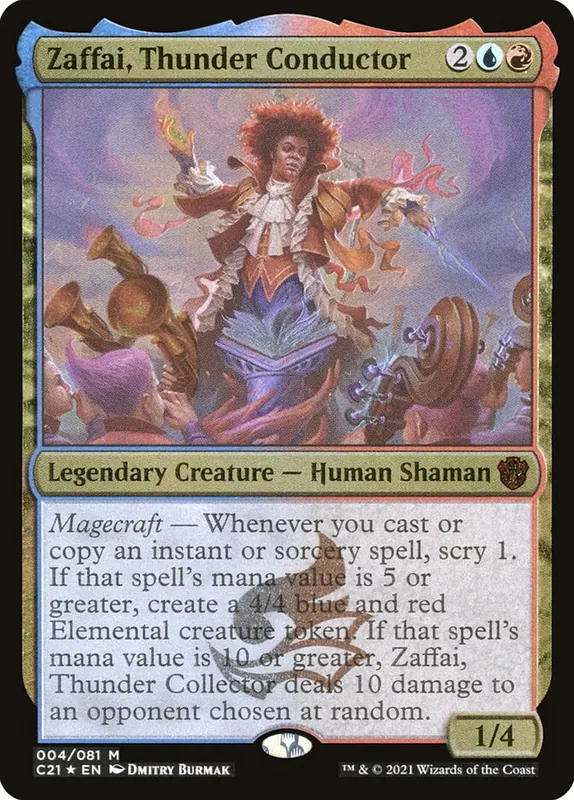 Zaffai, Thunder Conductor [Commander 2021 Display Commanders]