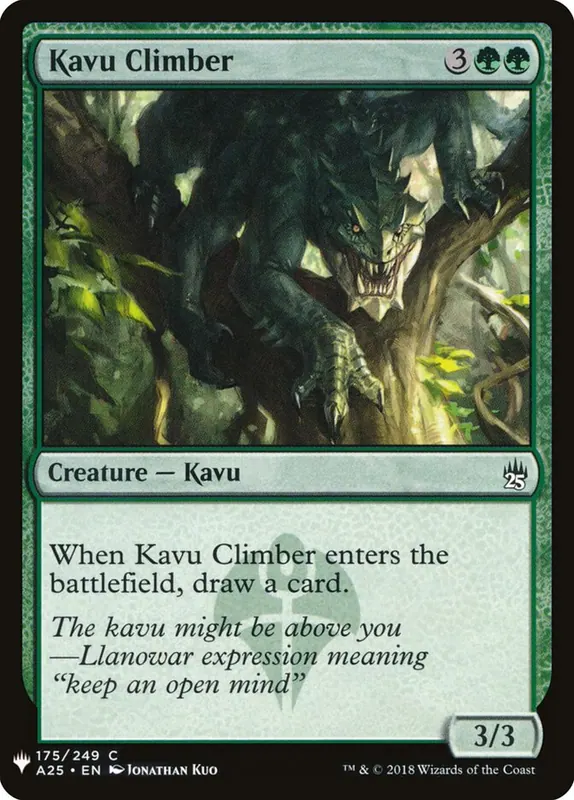 Kavu Climber [The List]