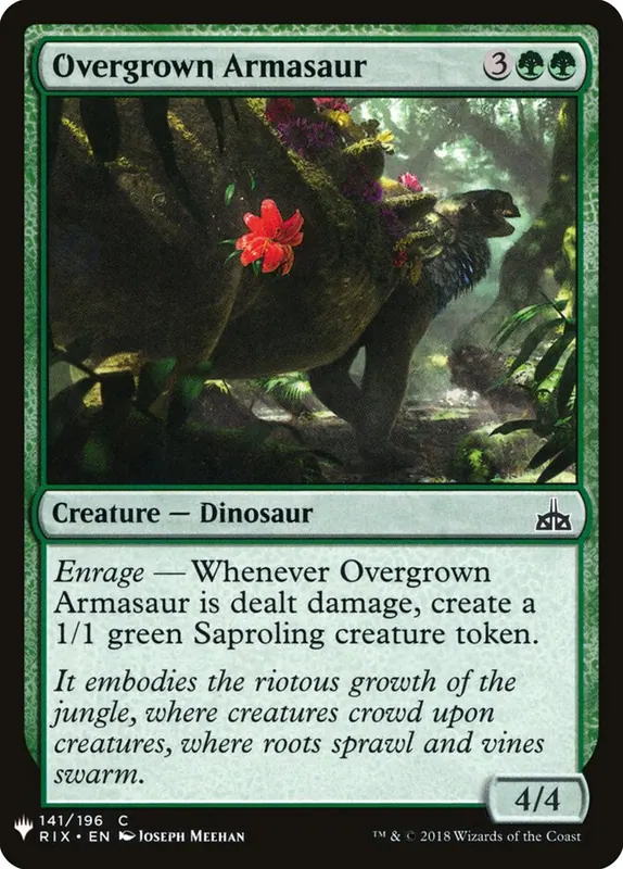 Overgrown Armasaur [The List]